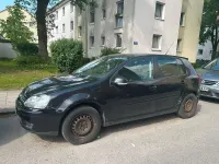 Gebraucht VW Golf V 2008 Schwarz Limousine