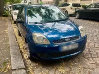 Gebraucht Ford Fiesta 2007 Blau Kleinwagen