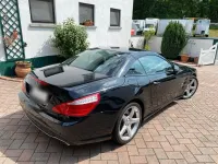 Gebraucht Mercedes SL500 435 PS (319 kW) 2012 Schwarz Cabrio