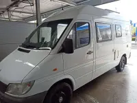 Używany Mercedes Sprinter 129 KM (94 kW) 2002 Biały Van