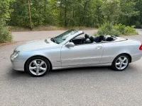 Gebraucht Mercedes CLK240 170 PS (125 kW) 2003 Silber Cabrio