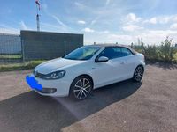 Gebraucht VW Golf Cabriolet 2014 Weiß Cabrio