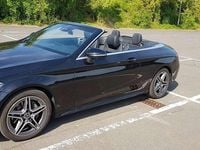 Gebraucht Mercedes C200 AMG line 184 PS (135 kW) 2019 Schwarz Cabrio