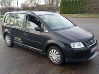 Gebraucht VW Touran 115 PS (84 kW) 2004 Schwarz Van / Kleinbus