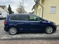 Gebraucht VW Touran Highline 190 PS (139 kW) 2016 Blau Van / Kleinbus