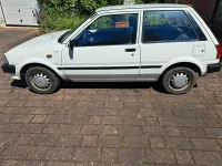 Gebraucht Toyota Starlet 1987 Weiß Kleinwagen