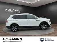 Gebraucht VW Tiguan Allspace Elegance 190 PS (139 kW) 2022 Weiß SUV