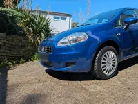 Gebraucht Fiat Grande Punto 65 PS (47 kW) 2009 Blau Kleinwagen