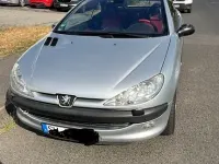 Gebraucht Peugeot 206 CC Platinum 109 PS (80 kW) 2002 Silber Cabrio