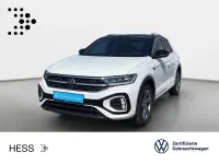 Gebraucht VW T-Roc R-line 150 PS (110 kW) 2023 Pure white schwarz SUV