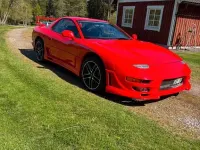 Gebraucht Mitsubishi 3000 GT 381 PS (280 kW) 1991 Rot Coupé