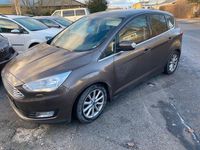 Gebraucht Ford C-MAX Titanium 125 PS (91 kW) 2015 Braun Van / Kleinbus