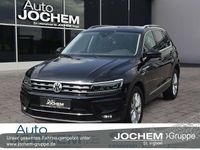 Gebraucht VW Tiguan Highline 190 PS (139 kW) 2019 Schwarz SUV