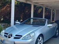 Gebraucht Mercedes SLK200 163 PS (119 kW) 2004 Silber Cabrio