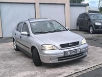 Gebraucht Opel Astra 101 PS (74 kW) 2001 Silber Limousine
