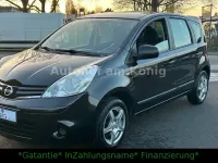 Gebraucht Nissan Note Visia 88 PS (64 kW) 2010 Schwarz Kleinwagen