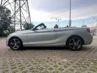 Gebraucht BMW 218 Sport Line 136 PS (100 kW) 2017 Silber Cabrio