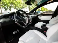 Usado Tesla Model X Performance 450 kW (612 CV) 2019 Azul SUV