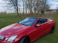 Occasion Mercedes E350 AMG line 231 ch (169 kW) 2011 Rouge Cabriolet
