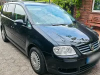Gebraucht VW Touran 105 PS (77 kW) 2004 Schwarz Van / Kleinbus