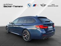 Gebraucht BMW 530e Performance 292 PS (214 kW) 2022 Phytonicblau Kombi