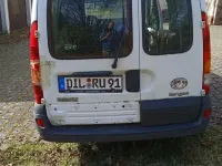 Gebraucht Renault Kangoo 91 PS (66 kW) 2007 Weiß Van / Kleinbus
