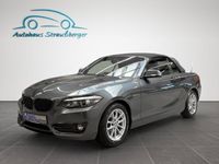 gebraucht BMW 218 d Cabrio Sport Line Navi LED Sitzh Tempomat