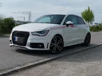 Gebraucht Audi A1 S-Line 122 PS (89 kW) 2014 Weiß Kleinwagen