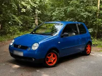 Gebraucht VW Lupo 75 PS (55 kW) 1998 Blau Kleinwagen