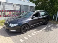 Gebraucht Skoda Superb 170 PS (125 kW) 2011 Schwarz Kombi
