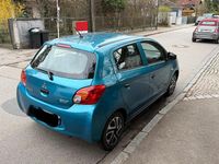 Gebraucht Mitsubishi Space Star 71 PS (52 kW) 2016 Blau Kleinwagen