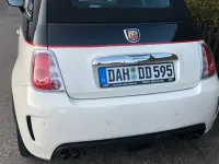 Gebraucht Abarth 595C Custom 140 PS (102 kW) 2011 Weiß