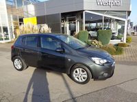 Gebraucht Opel Corsa drive 90 PS (66 kW) 2017 Dunkel grau metallic Kleinwagen