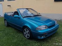 Second-hand Suzuki Swift 68 CP (50 kW) 1993 Albastru Cabrio