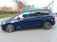 Gebraucht VW Touran Join 150 PS (110 kW) 2018 Blau Van / Kleinbus