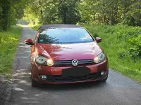 Gebraucht VW Golf Cabriolet Basis 105 PS (77 kW) 2013 Rot Cabrio