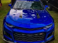 Gebraucht Chevrolet Camaro 453 PS (333 kW) 2016 Blau