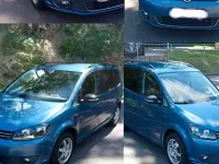 Gebraucht VW Touran Match 105 PS (77 kW) 2012 Blau Van / Kleinbus