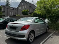Gebraucht Peugeot 207 CC 120 PS (88 kW) 2009 Silber Cabrio