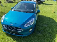 Gebraucht Ford Fiesta Titanium 125 PS (91 kW) 2018 Blau Limousine