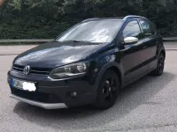 Gebraucht VW Polo Cross 86 PS (63 kW) 2011 Schwarz Kleinwagen