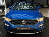 Gebraucht VW T-Roc Cabriolet Style 150 PS (110 kW) 2020 Blau Cabrio