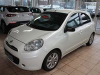 Gebraucht Nissan Micra Acenta 98 PS (72 kW) 2012 Weiß Kleinwagen