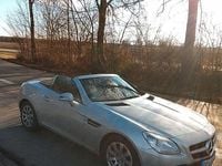 Gebraucht Mercedes SLK200 184 PS (135 kW) 2012 Silber Cabrio