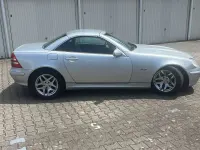 Gebraucht Mercedes SLK200 163 PS (119 kW) 2003 Grau Cabrio