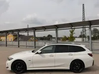 Gebraucht BMW 320e M Sport 204 PS (150 kW) 2022 Weiß Kombi