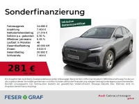Gebraucht Audi Q4 Sportback e-tron Advanced Plus 125 kW (170 PS) 2022 Kieselgrau SUV
