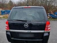 Gebraucht Opel Zafira 120 PS (88 kW) 2010 Schwarz Van / Kleinbus