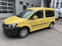 Gebraucht VW Caddy Trendline 75 PS (55 kW) 2011 Gelb Van / Kleinbus