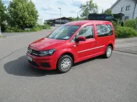 Gebraucht VW Caddy Trendline 75 PS (55 kW) 2019 Rot Van / Kleinbus